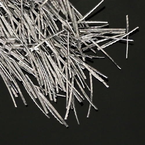 Wavy steel fiber for concrete reinforcement by Tangshan Yian Metal Products